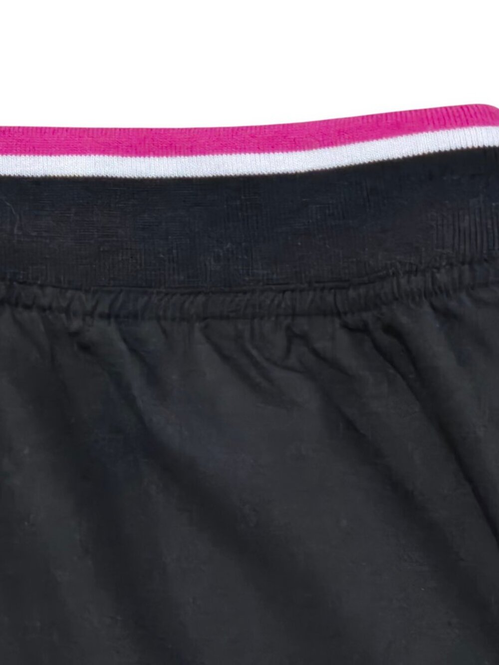 Women's SMALL Track Pants  Black Pink Stripe Athleisure Workout Y2K EVERLAST - Picture 14 of 16
